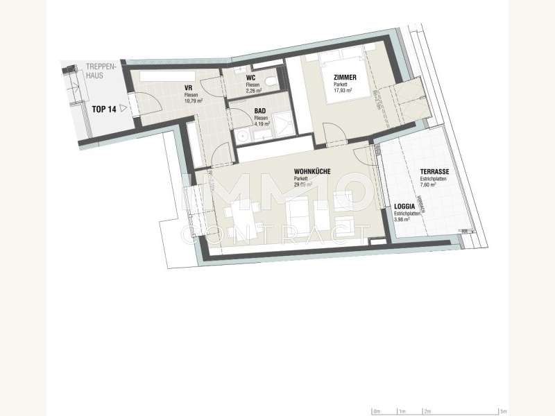 Terrassenwohnung Ulrichskirchen: Top14 Top14