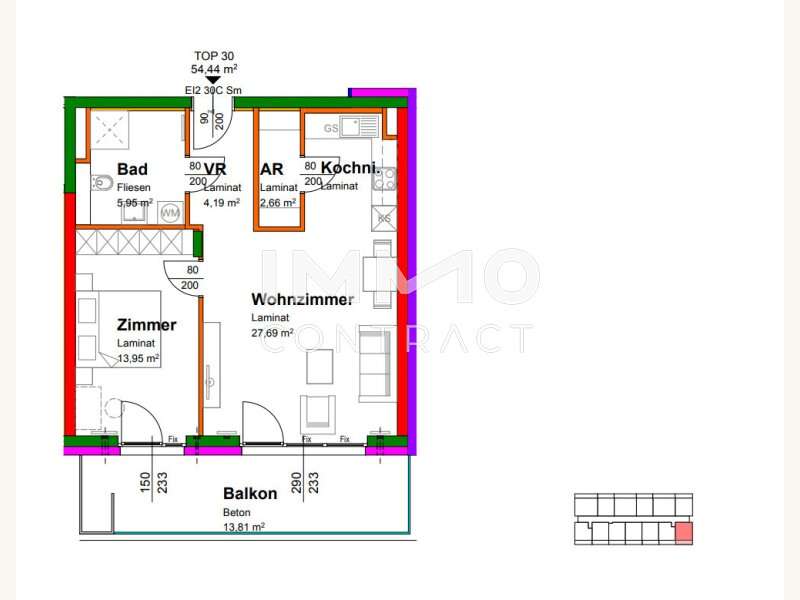 Eigentumswohnung Krems an der Donau: Top30 Top30