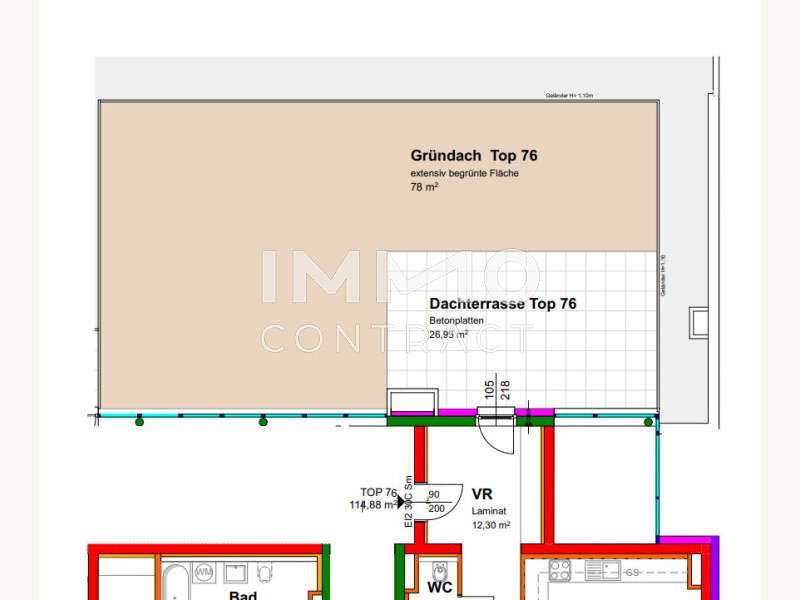 Penthouse Krems an der Donau: Top76b Top76b