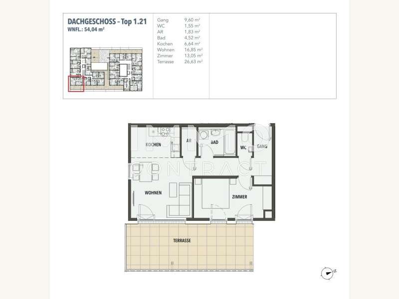 Eigentumswohnung Wien: Grundriss Grundriss
