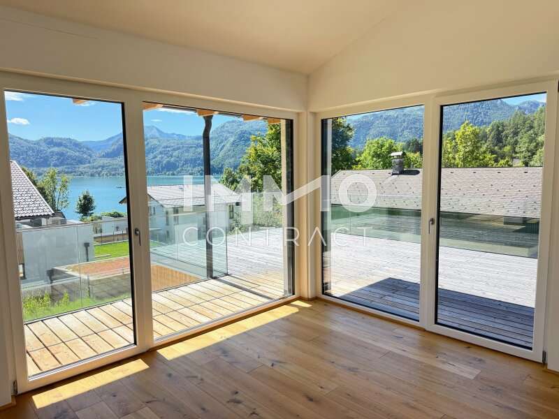 Penthouse Innerschwand am Mondsee: SEE.Leben Mondsee_Wohnküche (2) SEE.Leben Mondsee_Wohnküche (2)