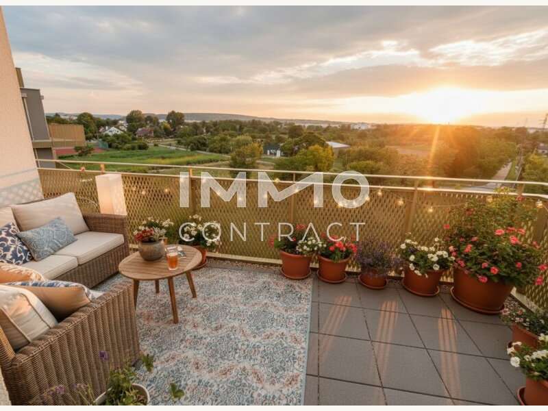 Eigentumswohnung Wien: Visualisierung_Balkon Visualisierung_Balkon