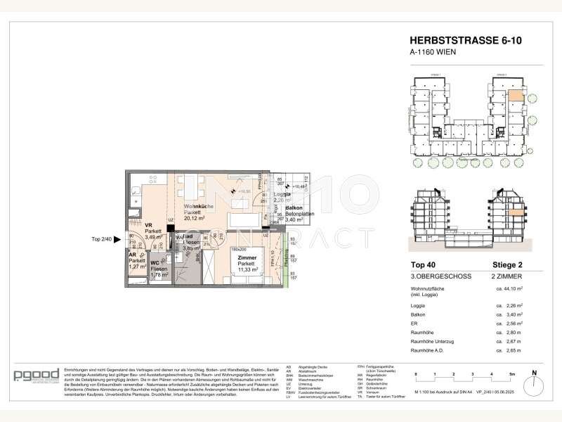 Eigentumswohnung Wien: Wohnungsplan Wohnungsplan
