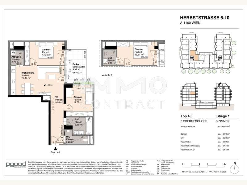 Eigentumswohnung Wien: Verkaufsplan Verkaufsplan