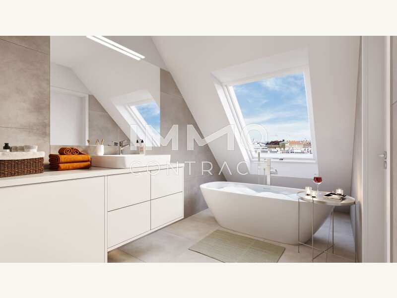 Dachgeschosswohnung Wien: Top 1.78 Bad Top 1.78 Bad