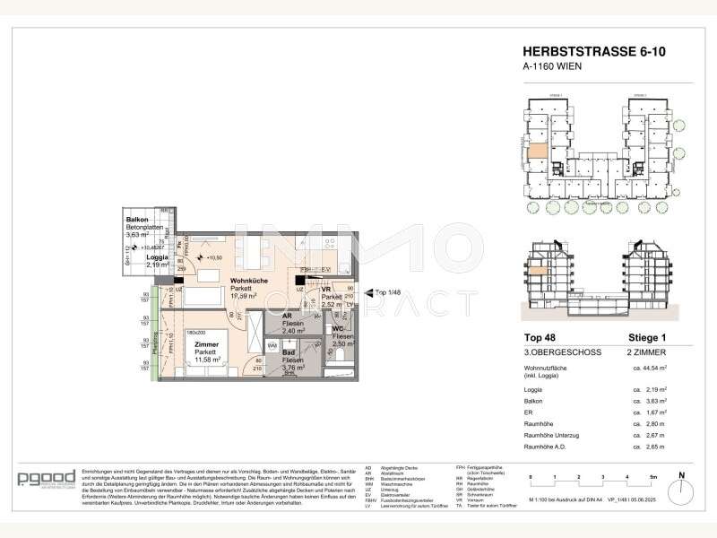 Eigentumswohnung Wien: Verkaufsplan Verkaufsplan