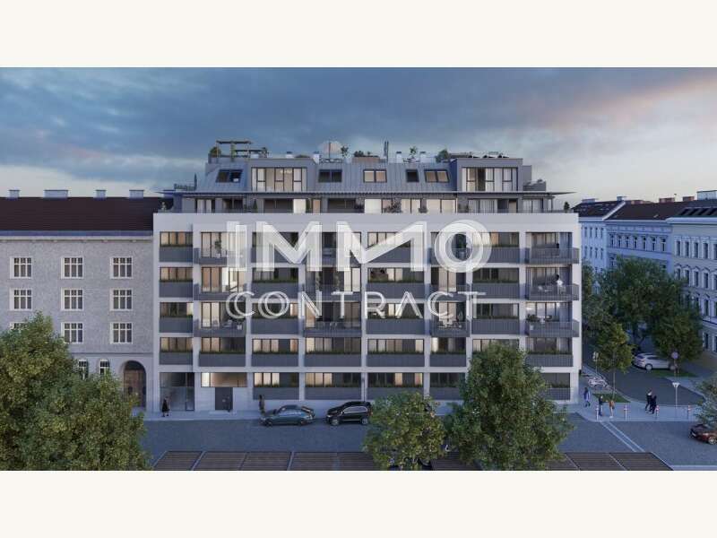 Dachgeschosswohnung Wien: Herbst Abend weit Herbst Abend weit