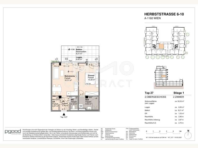 Eigentumswohnung Wien: Wohnungsplan Wohnungsplan