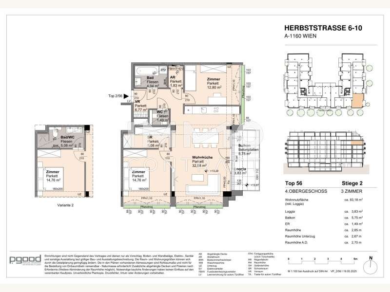 Eigentumswohnung Wien: Verkaufsplan Verkaufsplan
