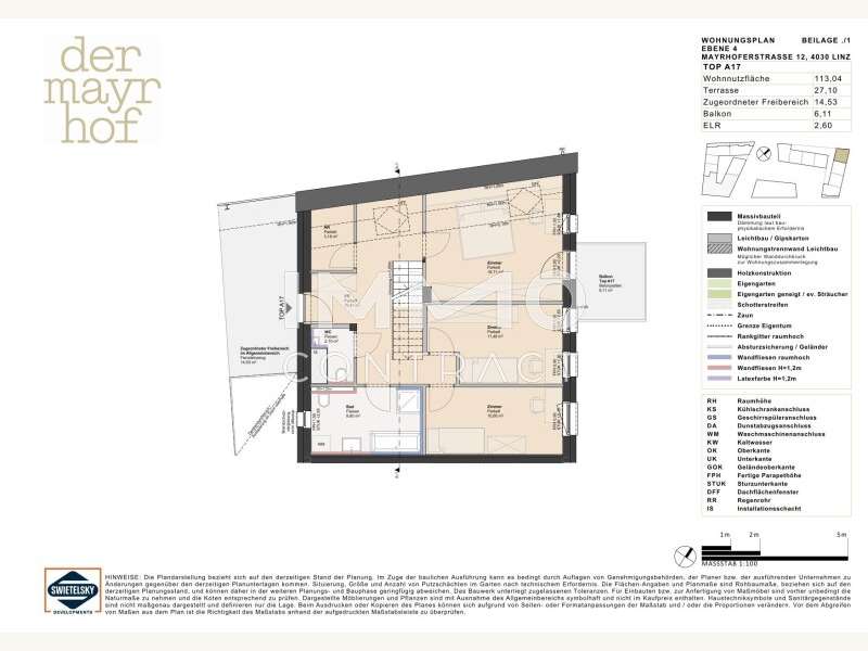 Maisonette Linz: top-a17-verkaufsplan-1 top-a17-verkaufsplan-1