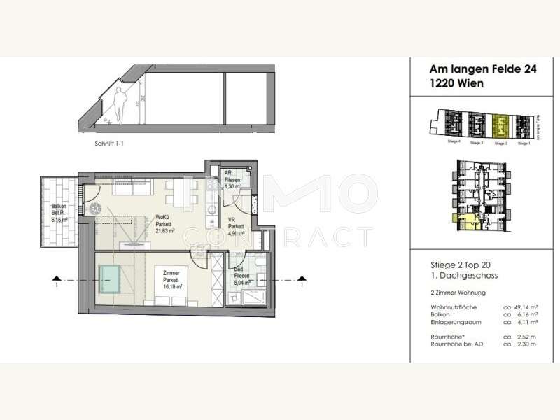Dachgeschosswohnung Wien: Top 20 Top 20