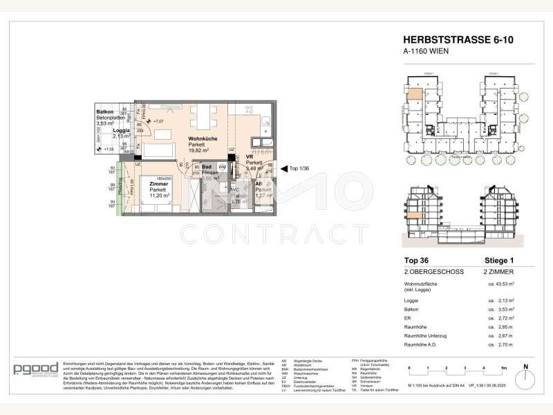 Eigentumswohnung Wien: Verkaufsplan Verkaufsplan