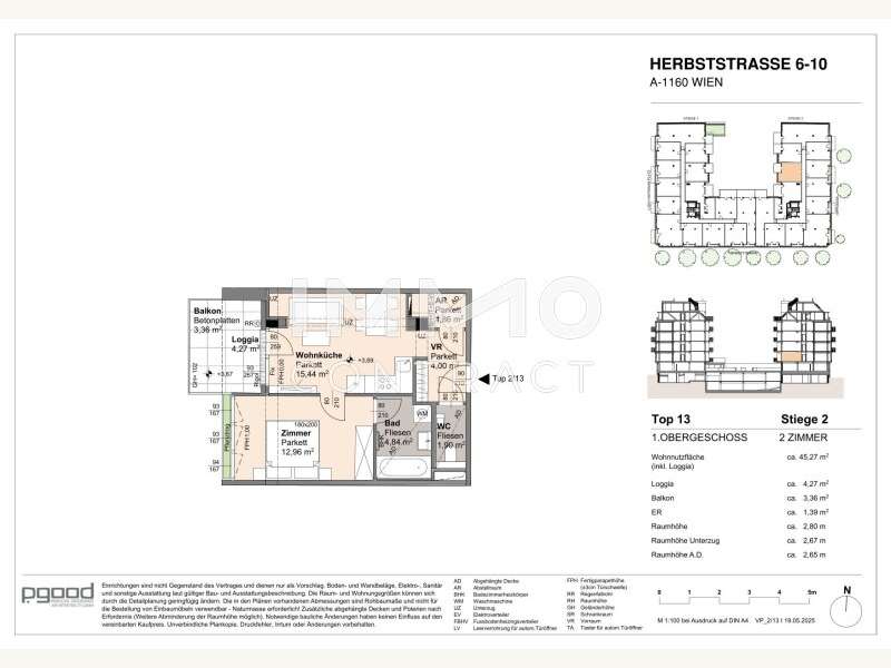 Eigentumswohnung Wien: Verkaufsplan Verkaufsplan