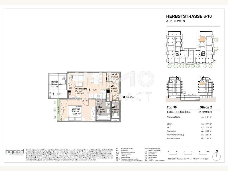 Eigentumswohnung Wien: Verkaufsplan Verkaufsplan