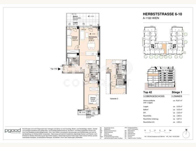 Eigentumswohnung Wien: Verkaufsplan Verkaufsplan
