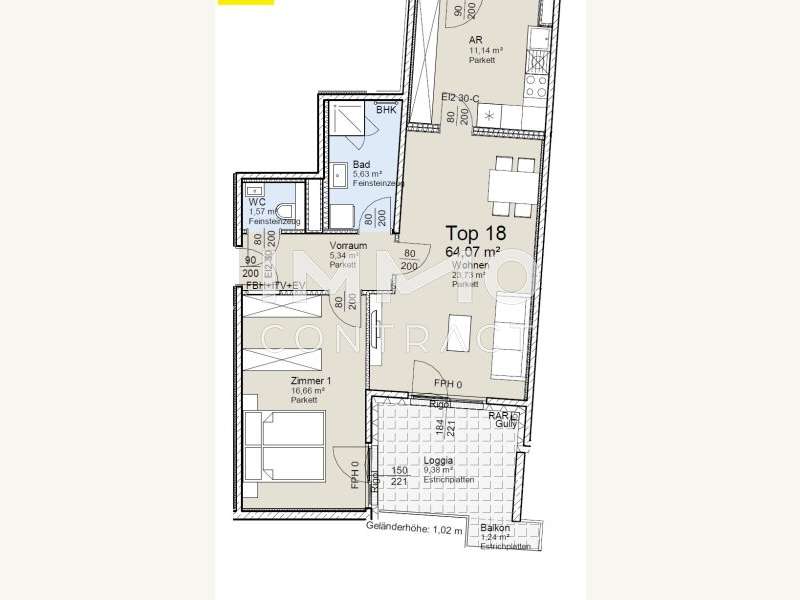 Eigentumswohnung Wien: Vivara Top 18 Vivara Top 18