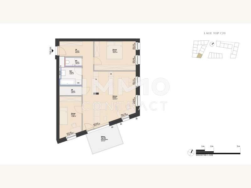 Eigentumswohnung Linz: SWIE_Mayrhof_HausC_C20 SWIE_Mayrhof_HausC_C20