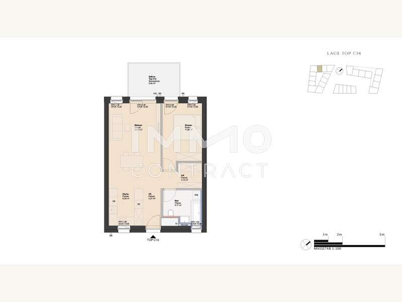 Wohnung Linz: SWIE_Mayrhof_HausC_C14 SWIE_Mayrhof_HausC_C14