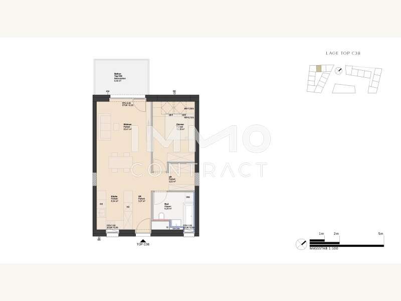 Eigentumswohnung Linz: SWIE_Mayrhof_HausC_C38 SWIE_Mayrhof_HausC_C38