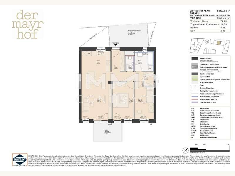 Eigentumswohnung Linz: top-b10-verkaufsplan-1 top-b10-verkaufsplan-1