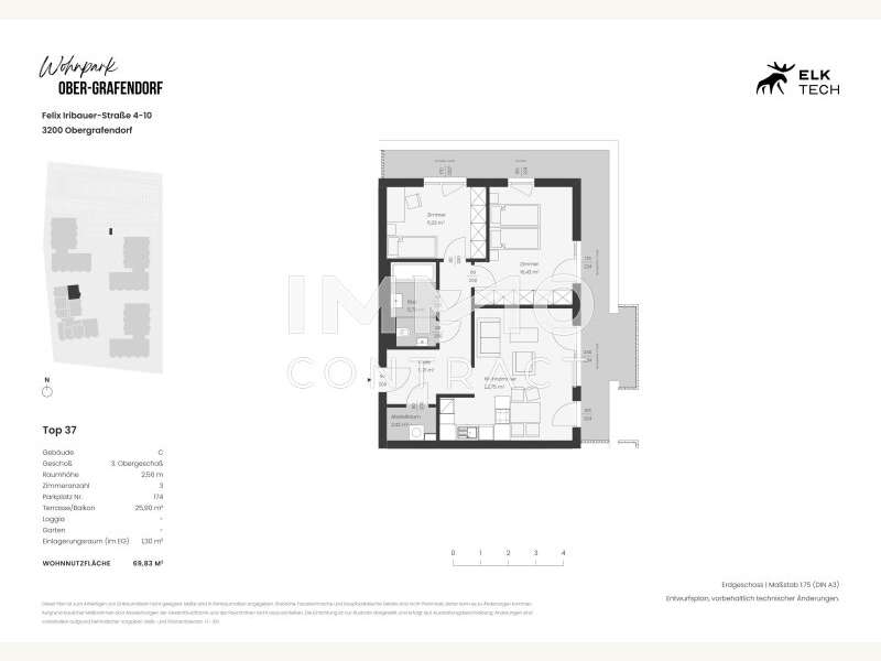 Terrassenwohnung Ober-Grafendorf: 07.3.37 TOP 4_37-1 07.3.37 TOP 4_37-1