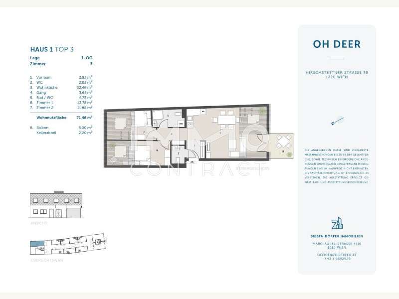 Dachgeschosswohnung Wien: Oh Deer_Verkaufspläne-1.3 Oh Deer_Verkaufspläne-1.3