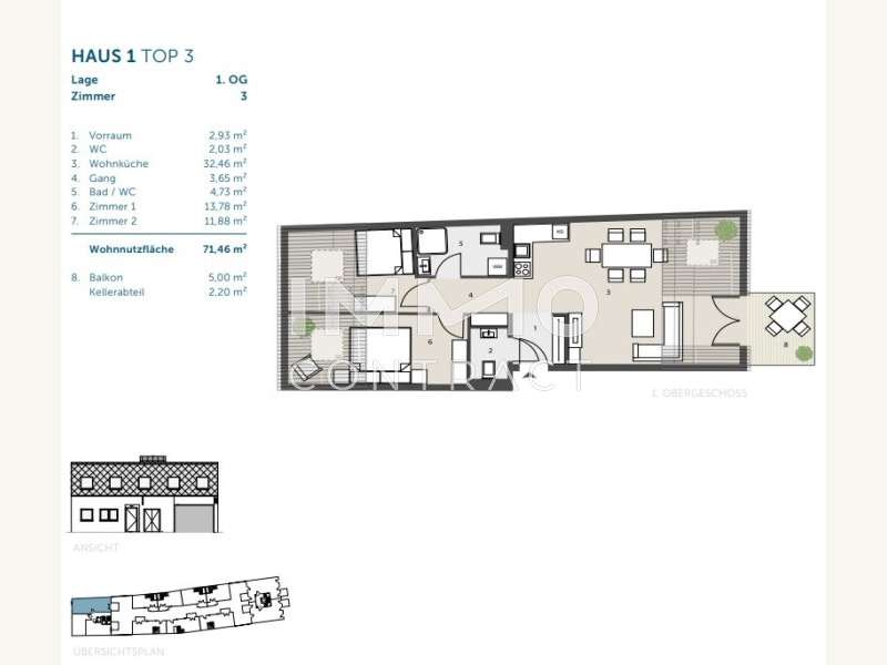 Dachgeschosswohnung in Wien - Bild 13 Dachgeschosswohnung in Wien - Bild 13