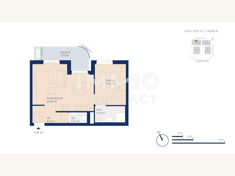 Eigentumswohnung Wien: Wohnungsplan Wohnungsplan