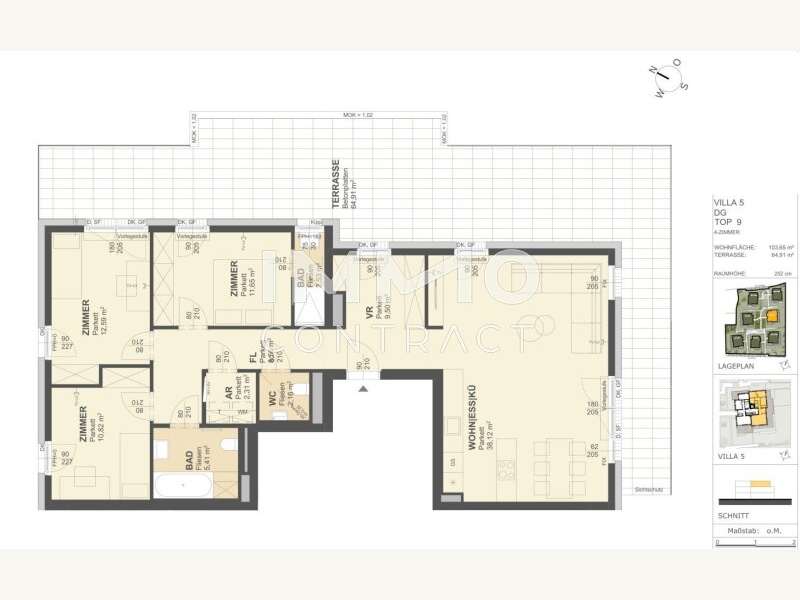 Penthouse Krems an der Donau: Villa 5 top 9 Villa 5 top 9