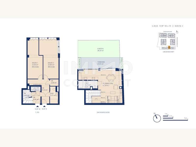 Maisonette Wien: Wohnungsplan Wohnungsplan