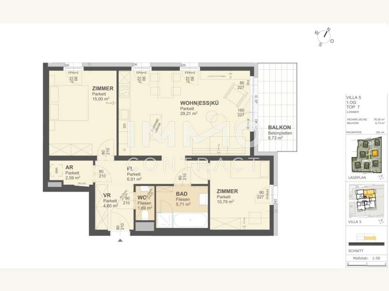 Eigentumswohnung Krems an der Donau: Villa 5 top 7 Villa 5 top 7