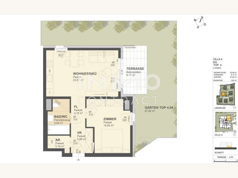 Eigentumswohnung Krems an der Donau: Plan 4.4 Plan 4.4