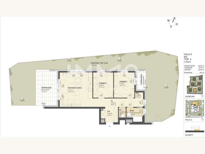 Eigentumswohnung Krems an der Donau: Plan Villa_2_3 Plan Villa_2_3
