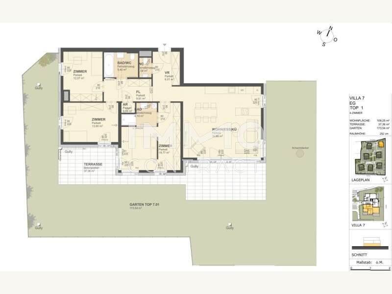 Eigentumswohnung Krems an der Donau: Villa 7 top 1 Villa 7 top 1