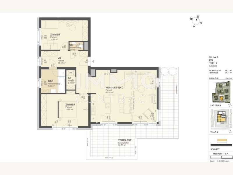 Penthouse in Krems an der Donau - Bild 2 Penthouse in Krems an der Donau - Bild 2