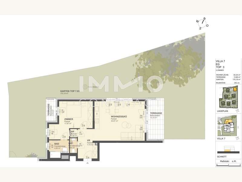 Eigentumswohnung Krems an der Donau: Villa 7 top 3 Villa 7 top 3