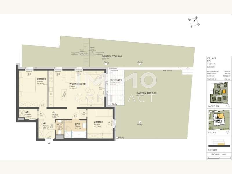 Eigentumswohnung Krems an der Donau: Villa 5 top 3 Villa 5 top 3