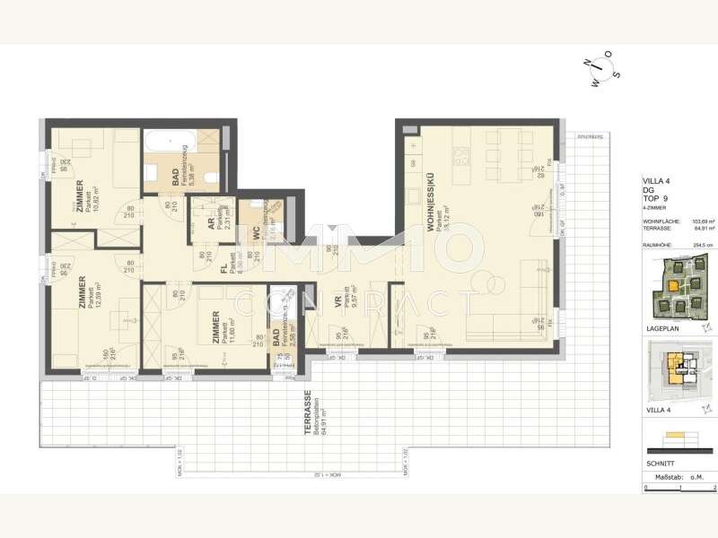 Penthouse Krems an der Donau: Plan 4.9 Plan 4.9
