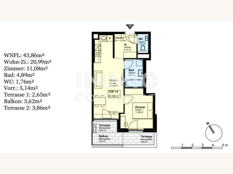 Eigentumswohnung Wien: Top 14 Top 14