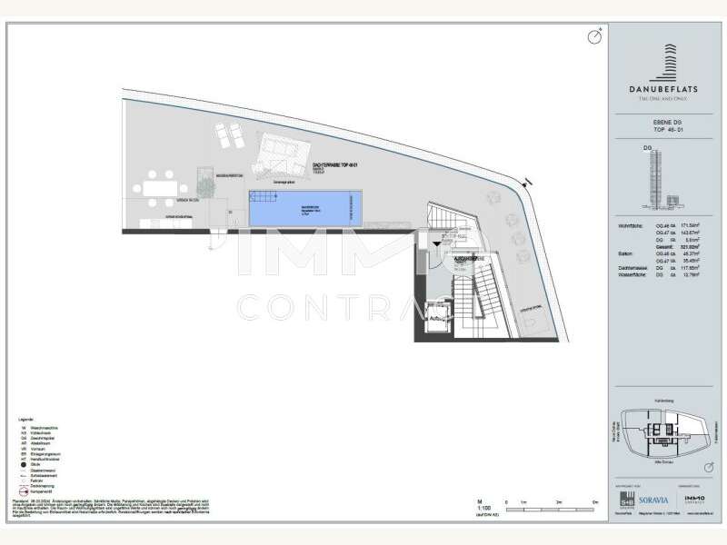 Eigentumswohnung Wien: 46-01 Ebene DG 46-01 Ebene DG