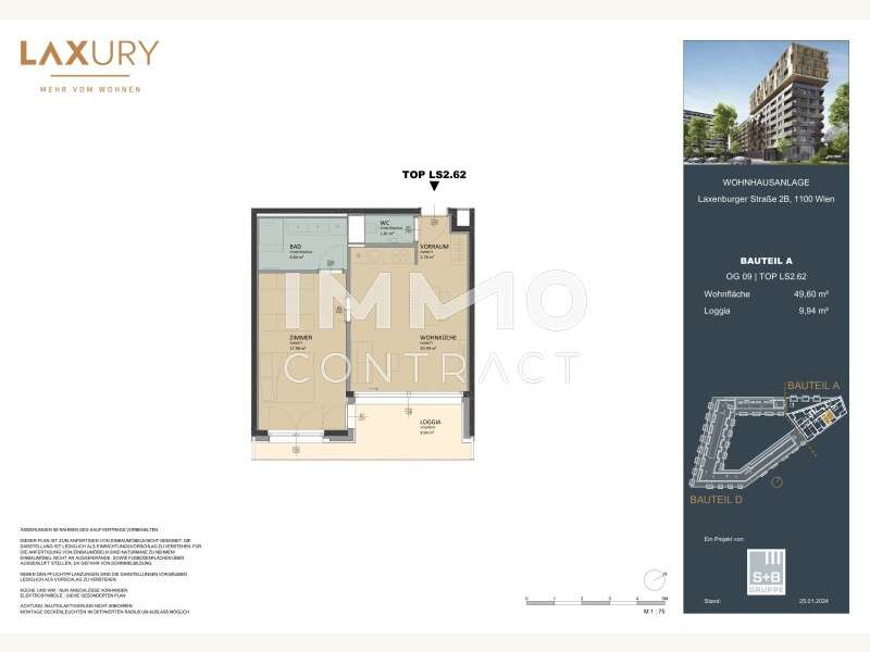 Eigentumswohnung Wien: LS2.62 LS2.62