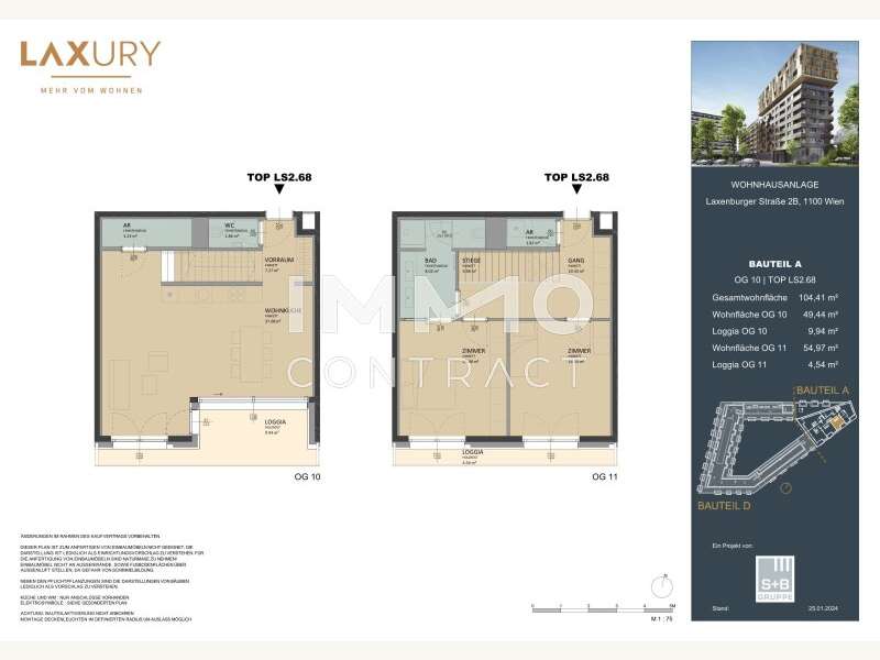 Eigentumswohnung Wien: LS2.68 LS2.68