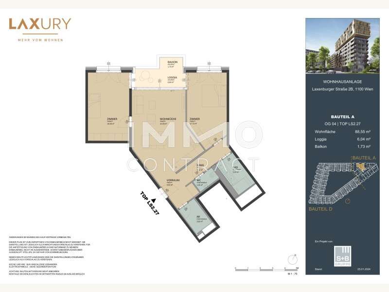 Eigentumswohnung Wien: LS2.27 LS2.27