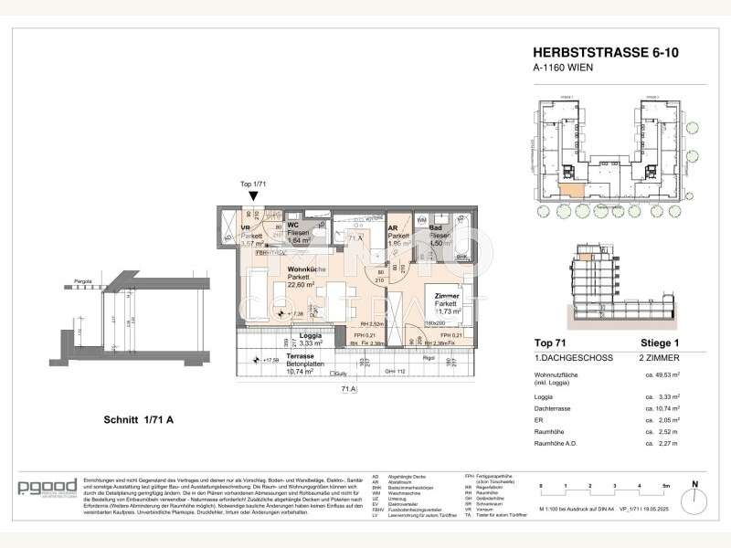 Dachgeschosswohnung in Wien - Bild 9 Dachgeschosswohnung in Wien - Bild 9