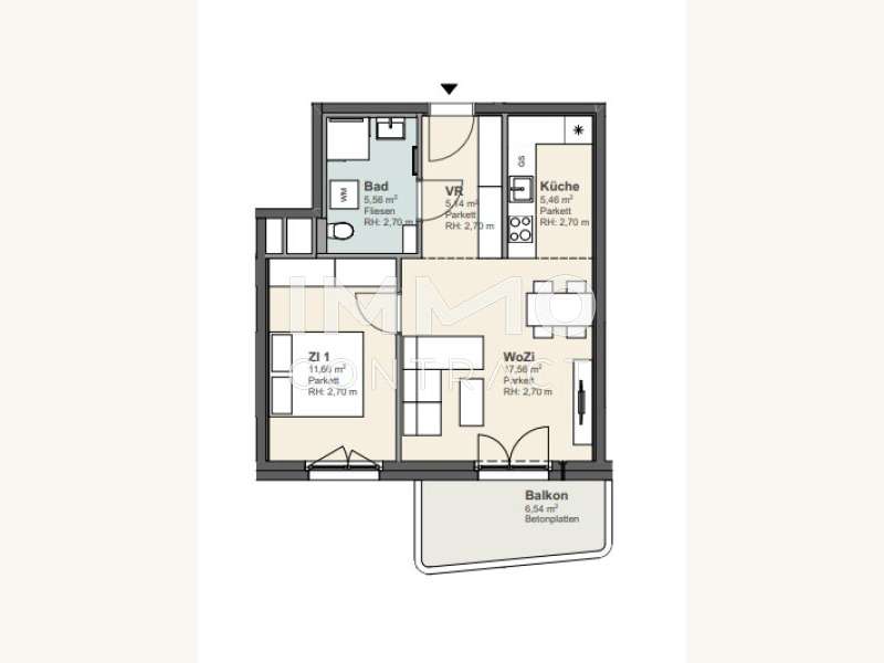 Dachgeschosswohnung in Krems an der Donau - Bild 9 Dachgeschosswohnung in Krems an der Donau - Bild 9