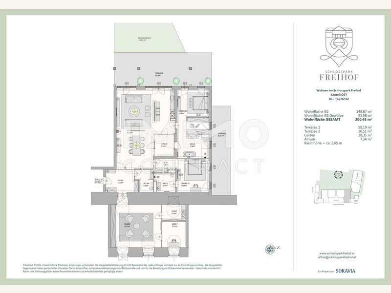 Bauteil OST EG - Top 02.02-2