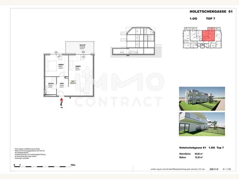 2022-11-10_Holetschekgasse 61_VK Plan 1.OG Top 7-1