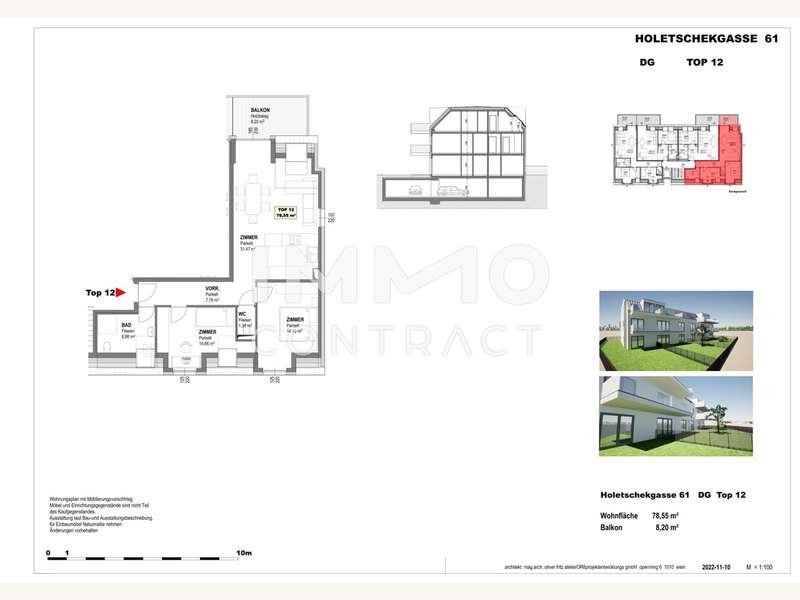 2022-11-10_Holetschekgasse 61_VK Plan DG Top 12-1