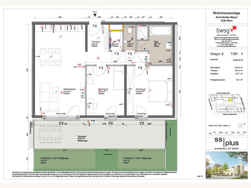 Eigentumswohnung Wien: Plan Plan