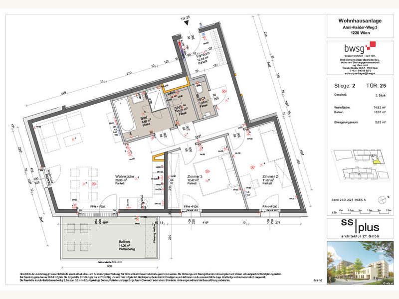 Eigentumswohnung Wien: Plan Plan